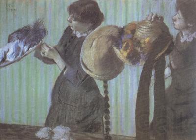 Edgar Degas Milliners (nn02) Norge oil painting art